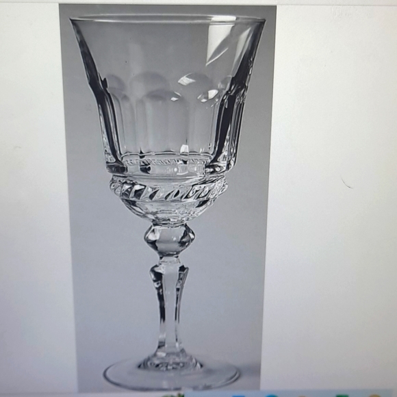 Wine Glass Fontainebleau by Cristal D'Arques / 18 cl - (6pc Set) - New - Picture 1 of 1